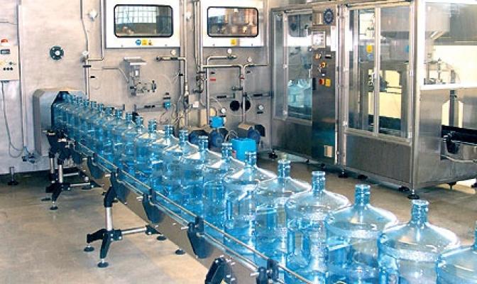 Российские заводы столовой воды Цех по производству бутилированной воды